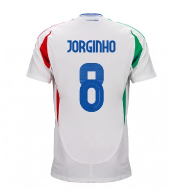 Italien Jorginho Frello #8 Replika Udebanetrøje EM 2024 Kortærmet